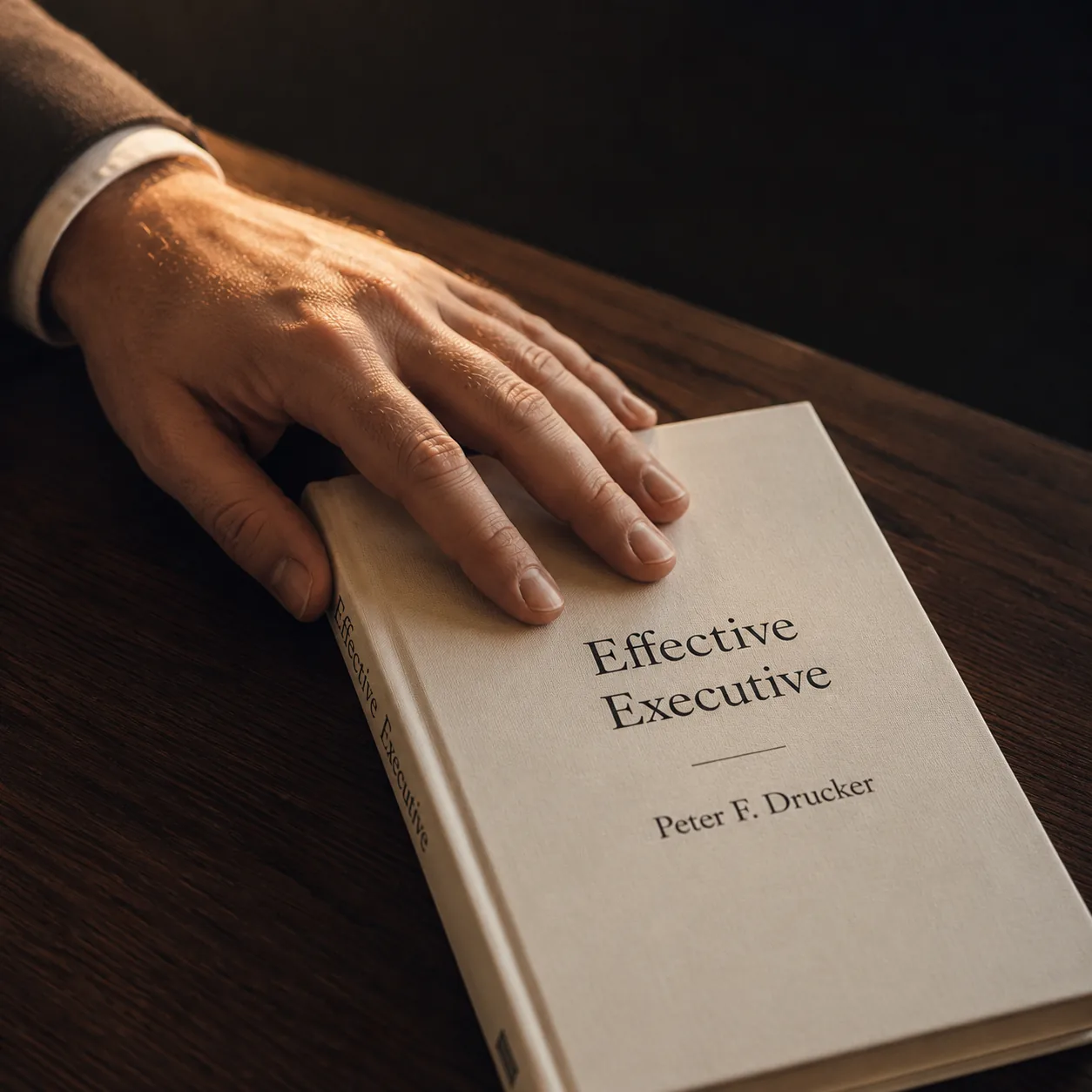 Książka Effective Executive Petera Druckera